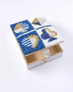 Ace Of Celebrations Hand Embroidery Beaded Cards Box