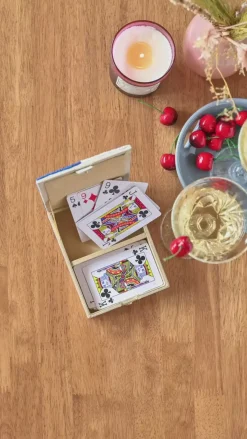 Ace Of Celebrations Hand Embroidery Beaded Cards Box