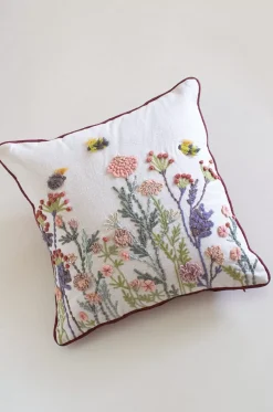 Adwita Embroidered Cushion Cover