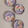Aiden Handpainted Dessert Plates - Set Of 4