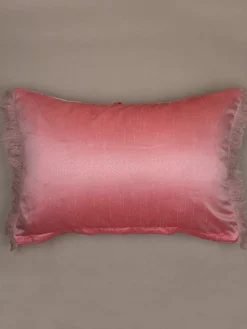 Alice Hand Embroidered Cushion Cover- Mint Green