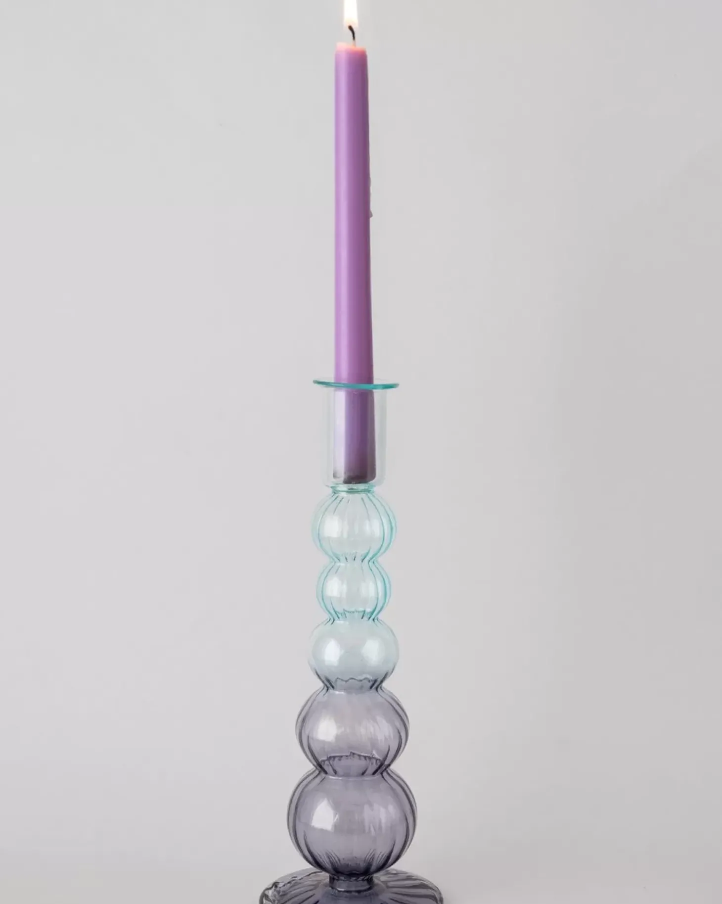 Amari Borosilicate Candle Holders - Set Of 2