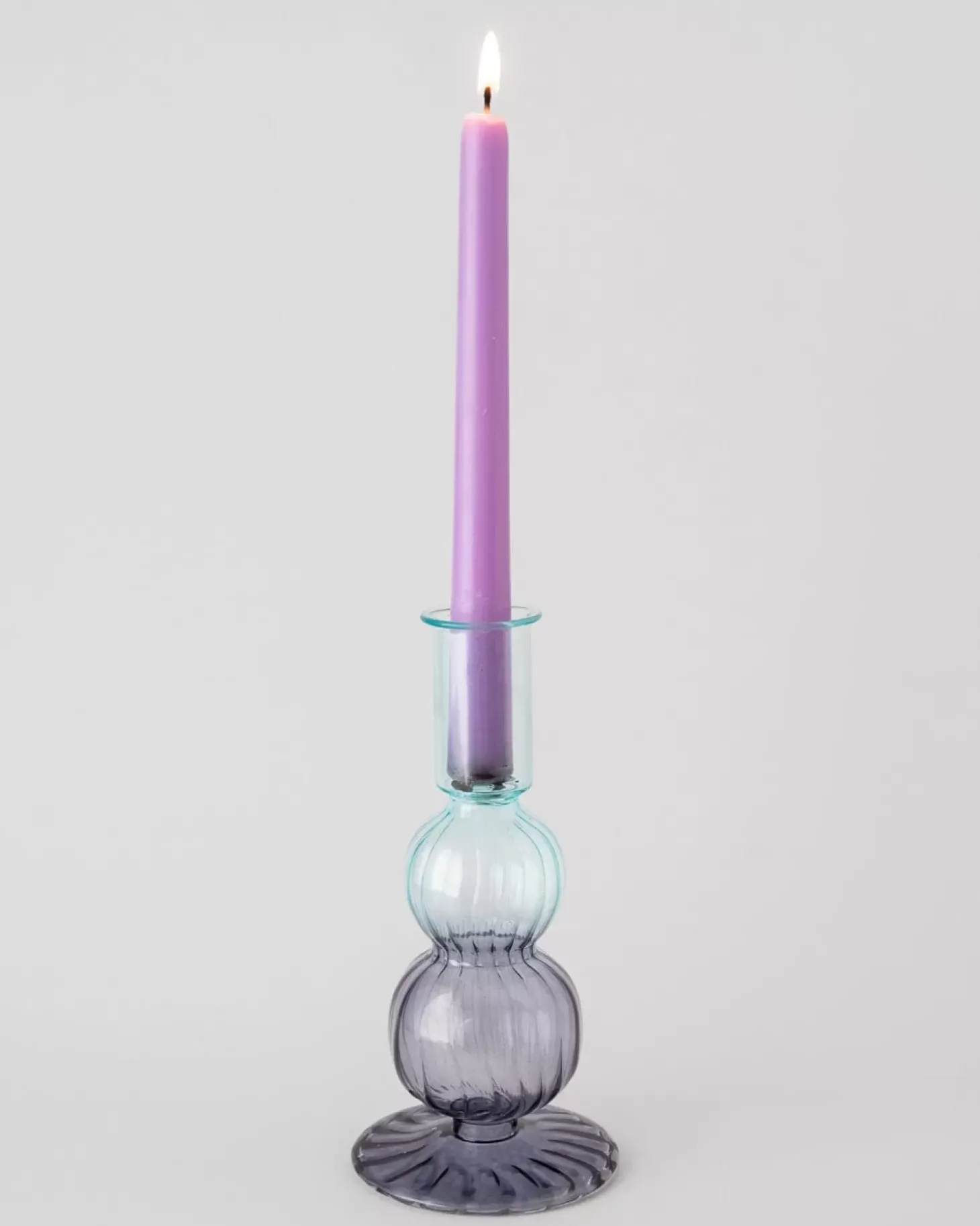 Amari Borosilicate Candle Holders - Set Of 2