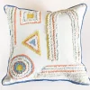 Amos Embroidered Cushion Cover