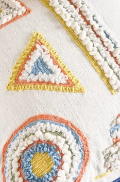 Amos Embroidered Cushion Cover