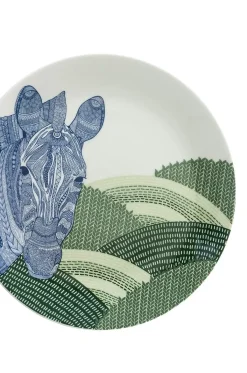 Animal Illustrative Series Wall Plate - Zebra