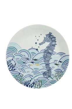 Animal Illustrative Series Wall Plate - Sea Horse
