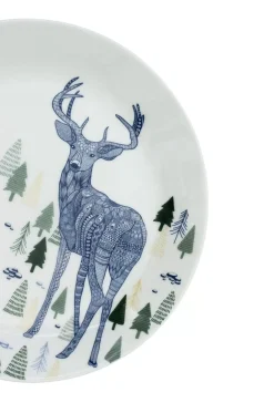 Animal Illustrative Series Wall Plate - Deer