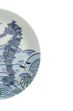 Animal Illustrative Series Wall Plate - Sea Horse
