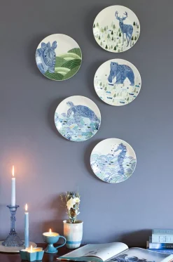 Animal Illustrative Series Wall Plate - Sea Horse