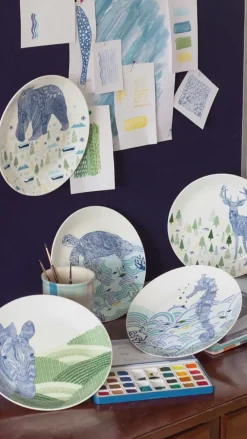 Animal Illustrative Series Wall Plate - Zebra