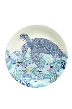 Animal Illustrative Series Wall Plate - Turtle