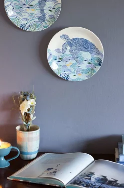 Animal Illustrative Series Wall Plate - Turtle