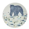 Animal Illustrative Series Wall Plate - Bear