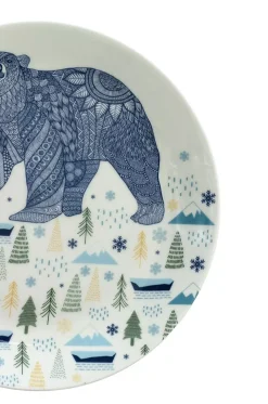 Animal Illustrative Series Wall Plate - Bear