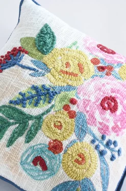 Annabelle Embroidered Cushion Cover