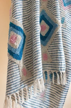 Asra Woven Cotton Throw