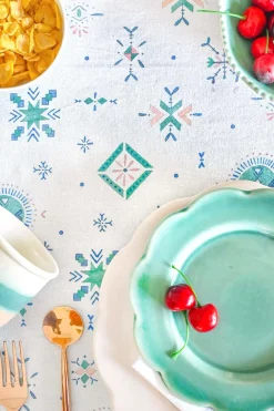 Astral Cotton Table Cover - 6 Seater