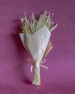 Aurora Natural Dried Flowers Bouquet - 30Cm