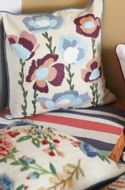 Aza Embroidered Cushion Cover