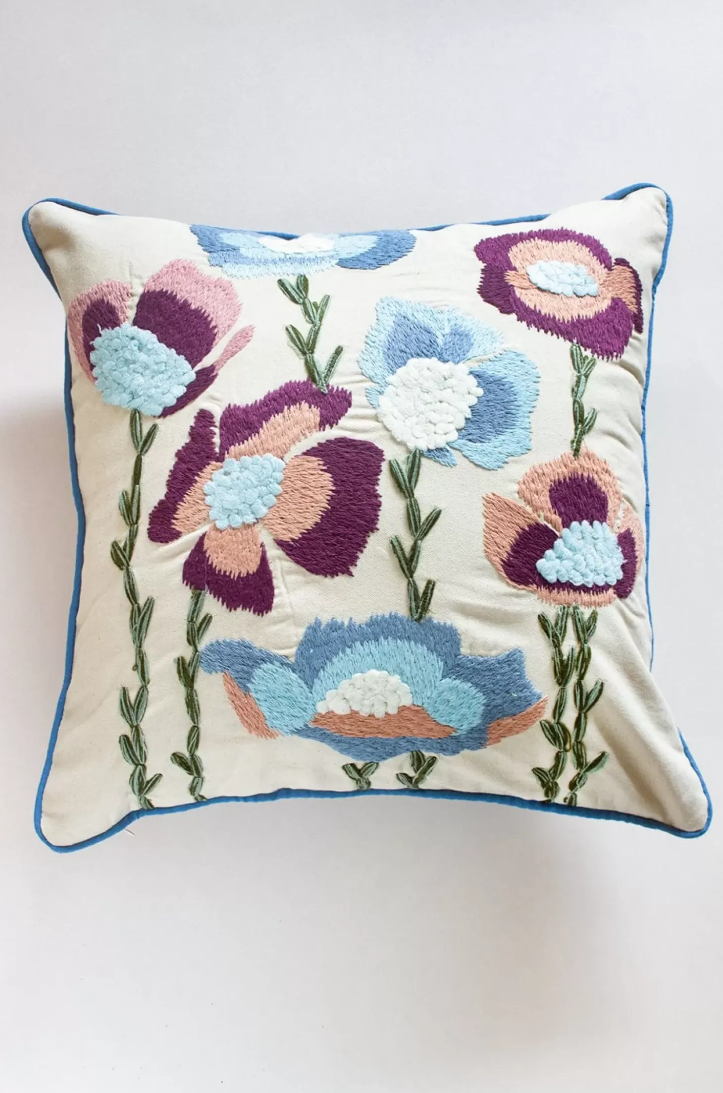 Aza Embroidered Cushion Cover