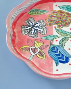 Bella's Blue Bells - Chip And Dip Platter With Bowl