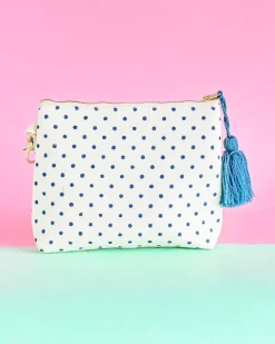 Belle Fleur Embroidered Pouch