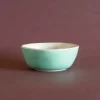 Bisque Ceramic Organic Shape Bowl - Small