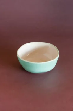 Bisque Ceramic Organic Shape Bowl - Small