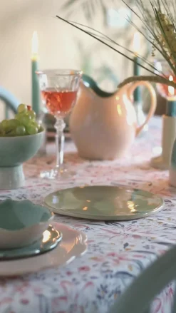 Bisque Ceramic Organic Shape Bowl - Small