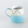 Blue - Aqua Waves Handpainted Ceramic Mug