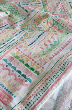 Boheme Cotton Table Cover - 6 Seater