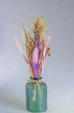 Botanica Natural Dried Flowers Bouquet In Glass Jar