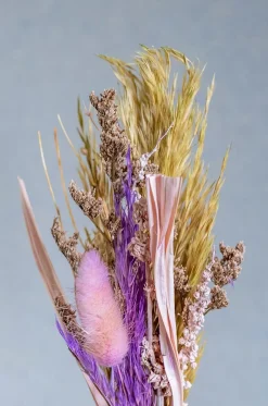 Botanica Natural Dried Flowers Bouquet In Glass Jar