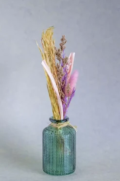 Botanica Natural Dried Flowers Bouquet In Glass Jar
