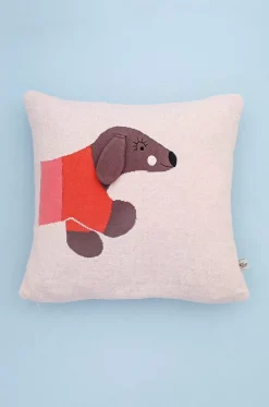 Bruno Knitted Cotton Cushion Cover