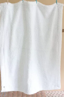Bruno Knitted Cotton Sherpa Baby Blanket