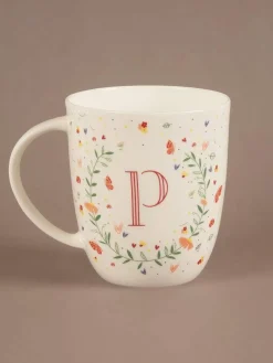 Butterfly Monogram Mug- A To Z