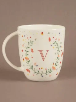 Butterfly Monogram Mug- A To Z