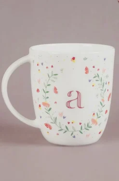 Butterfly Monogram Mug- A To Z