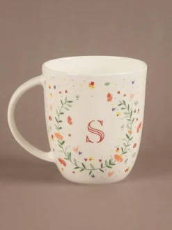 Butterfly Monogram Mug- A To Z