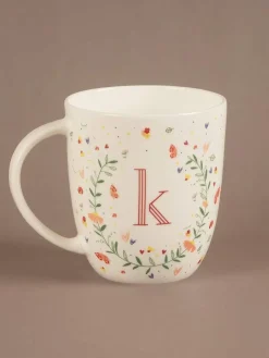 Butterfly Monogram Mug- A To Z