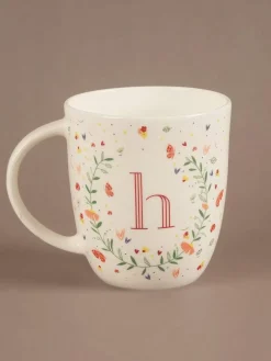 Butterfly Monogram Mug- A To Z