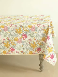 By The Beach Table Cover - Pearl Aqua