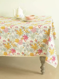 By The Beach Table Cover - Pearl Aqua