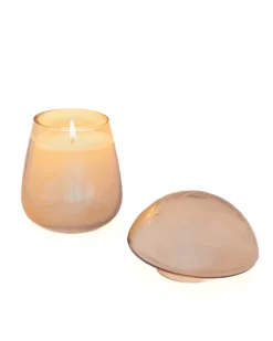 Cookie Soy Wax Glass Candle With Lid