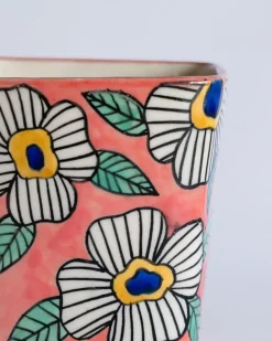 Crazy Florals Planter