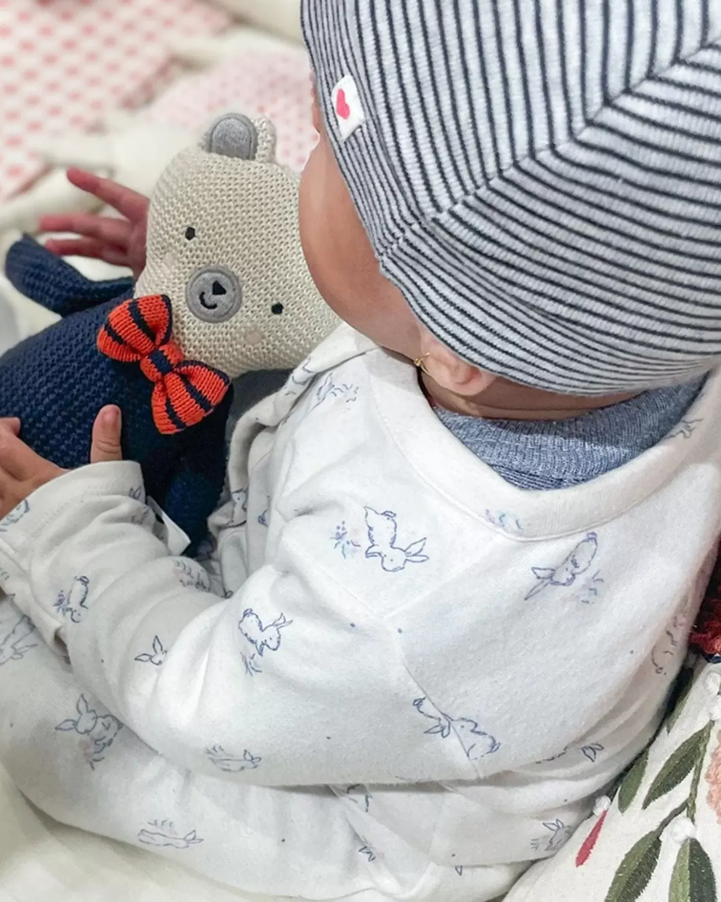 Cuddles Knitted Cotton Toy