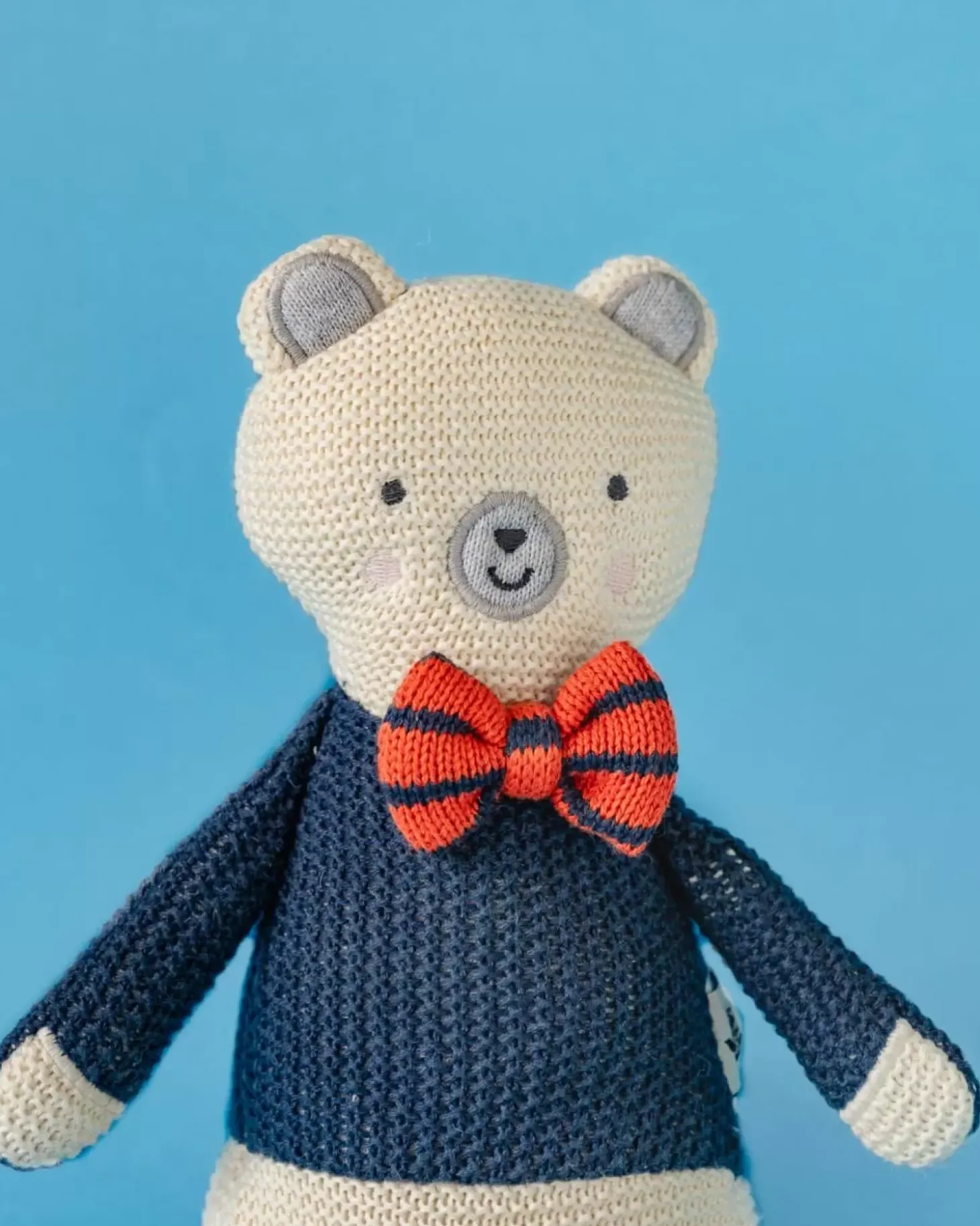 Cuddles Knitted Cotton Toy