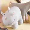 Darling Hippo Knitted Cotton Toy